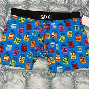 NWT Mens Saxx Boxer Briefs Various Sizes Retail $34